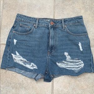 Forever 21 High Waisted Denim Shorts